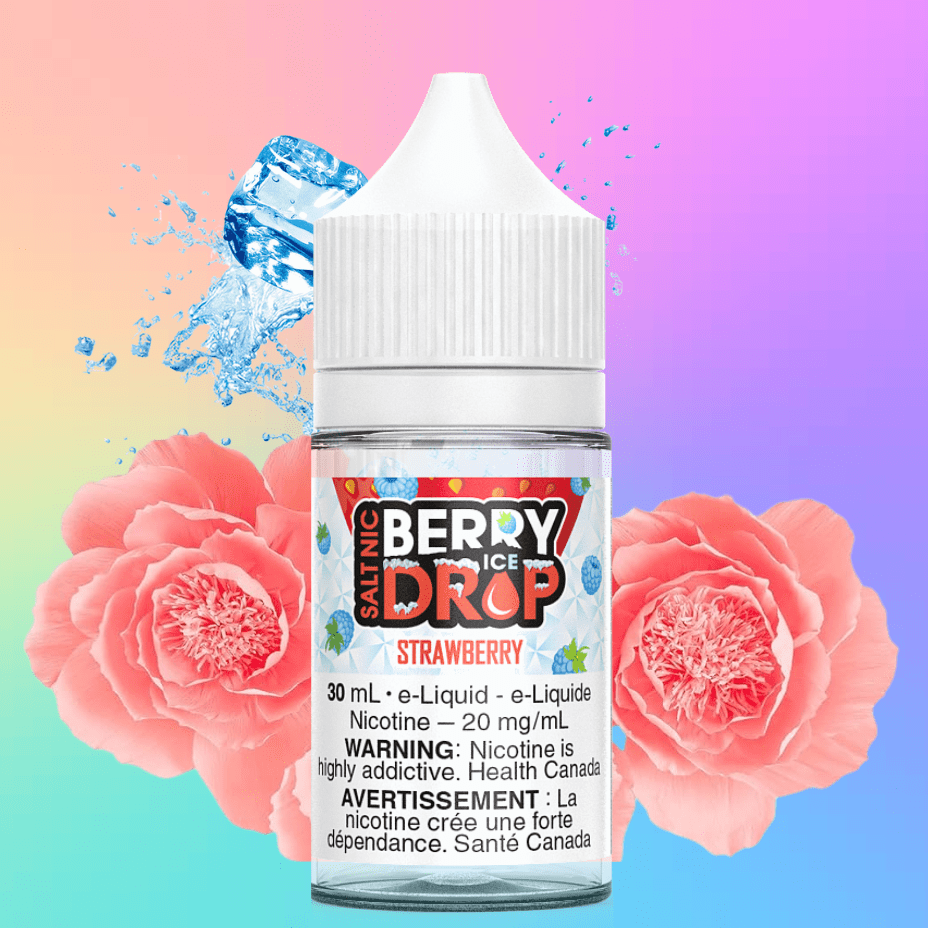strawberry ice salt by berry drop e liquid strawberry ice salt by berry drop e liquid