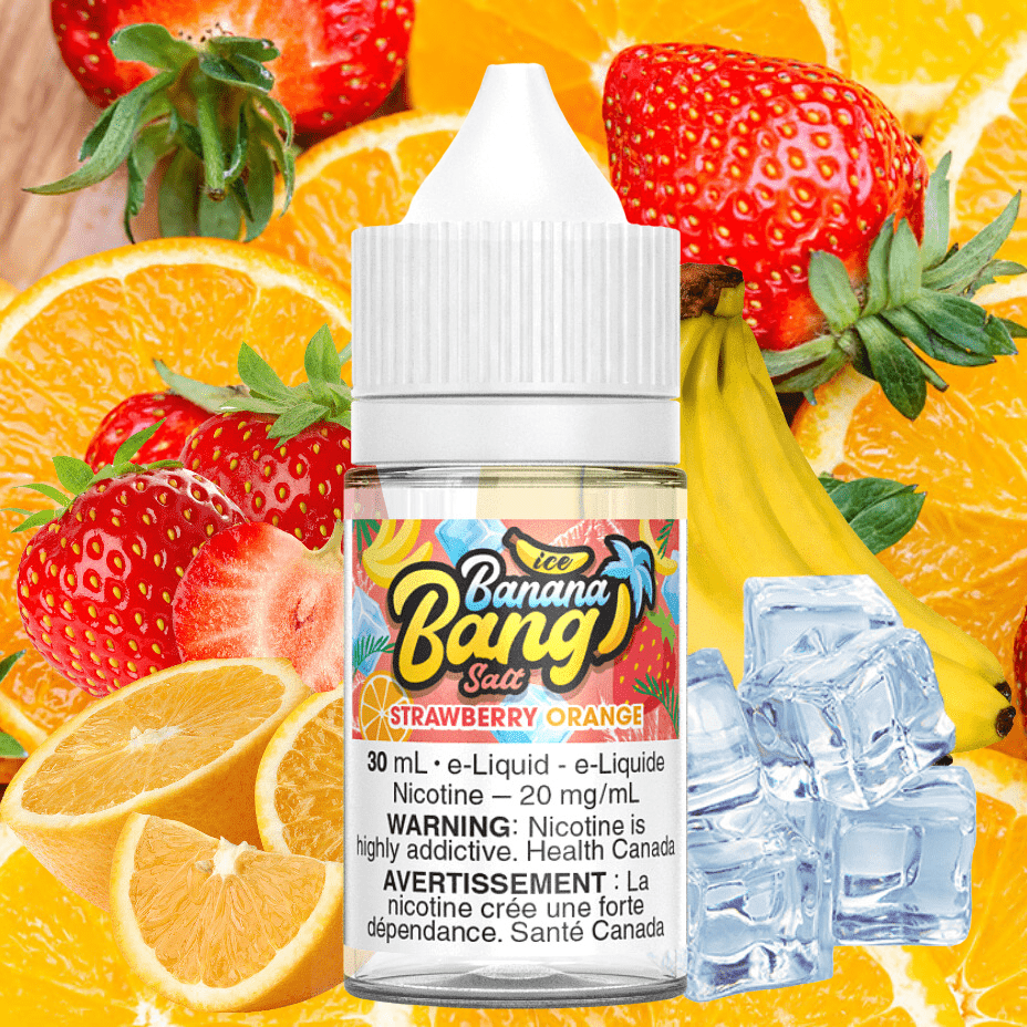 strawberry orange ice salt by banana bang e liquid strawberry orange ice salt by banana bang e liquid