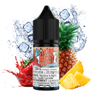 strawberry pineapple ice salt by maverick e liquid