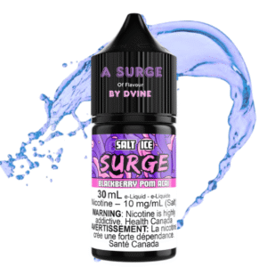 surge e liquid blackberry pom acai ice salt 30ml