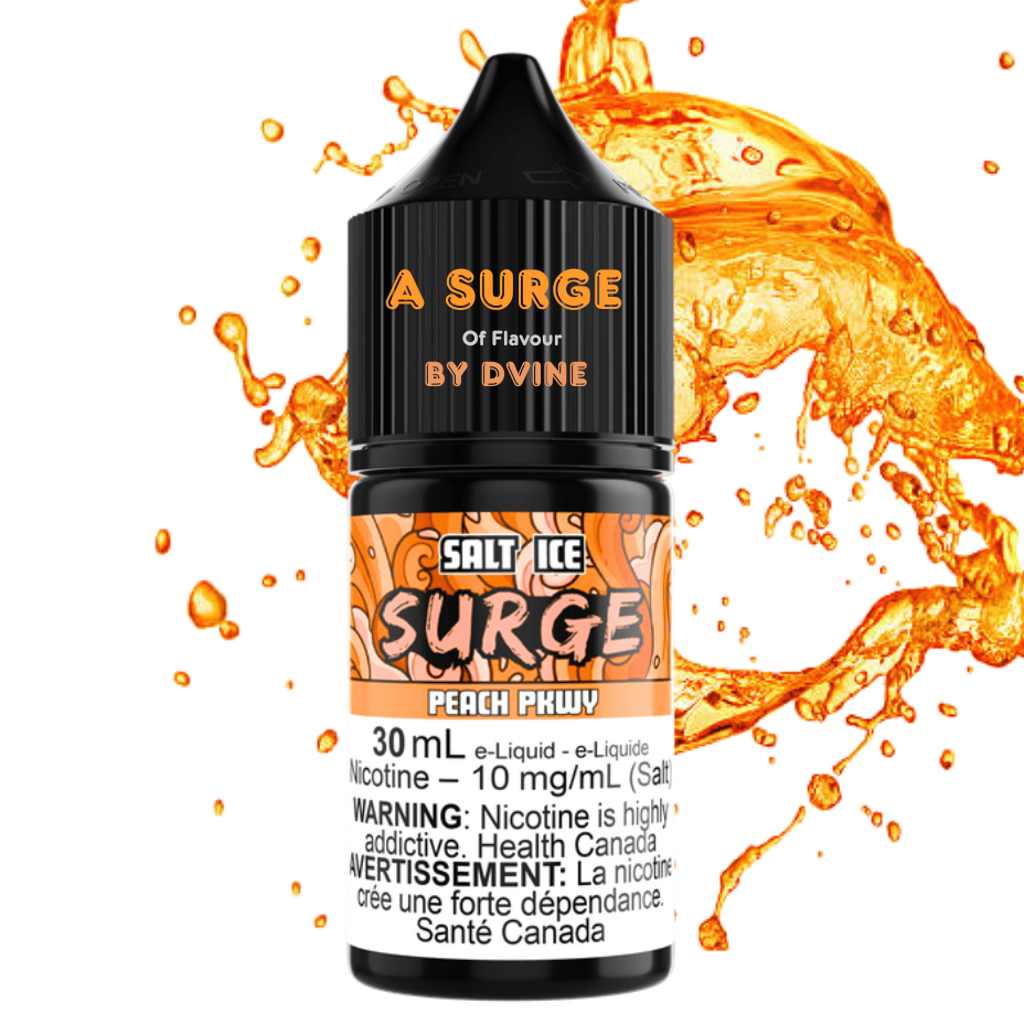 surge e liquid peach pkwy ice salt 30ml surge e liquid peach pkwy ice salt 30ml