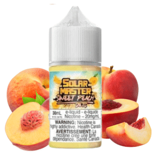 sweet peach salt by solar master e liquid