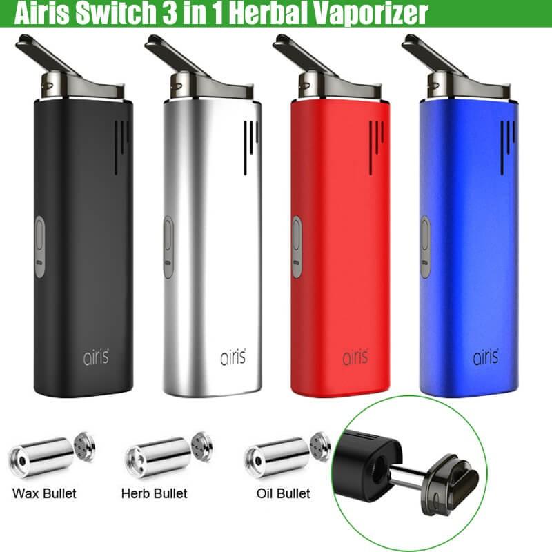 airistech airis switch premium herb/oil/wax vaporizer kit unique 3 in 1 design airistech airis switch premium herb/oil/wax vaporizer kit unique 3 in 1 design