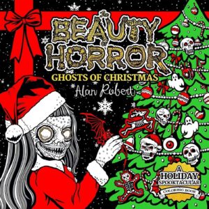 the beauty of horror series adult coloring books by alan robert