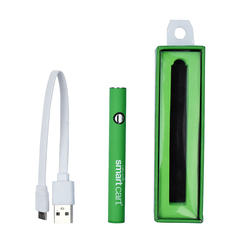 oraganic smart cart vape pen battery for use with cbd/thc cartridges oraganic smart cart vape pen battery for use with cbd/thc cartridges