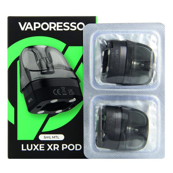 vaporesso luxe xr / luxe x / luxe xr max / luxe x pro empty pod cartridge 5ml (2pcs/pack) vaporesso luxe xr / luxe x / luxe xr max / luxe x pro empty pod cartridge 5ml (2pcs/pack)