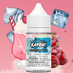 white freeze salt by kapow e liquid