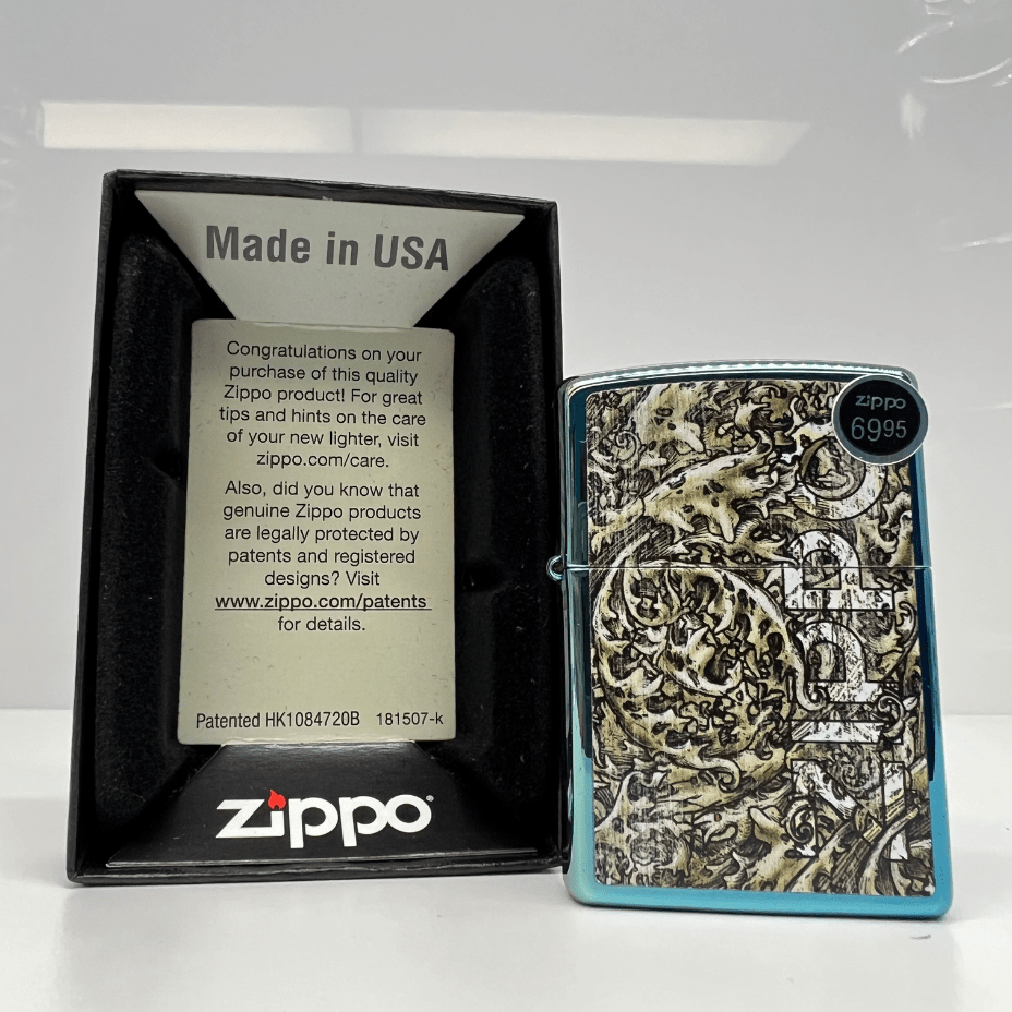 zippo lighter high polish teal windproof zippo lighter high polish teal windproof