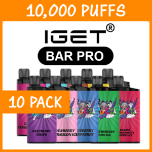 iget bar pro 10 pack