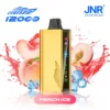 Peach Ice | JNR Cruiser Gold Disposable Vape 12000 Puffs peach ice.webp